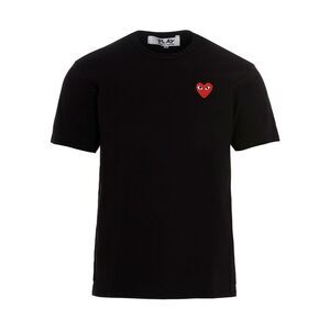 Comme Des Garçons Play Men's Logo Patch T-Shirt